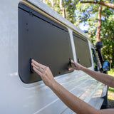 troopy gullwing window latches pressed