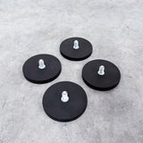 set of four screw in magnetic feet for starlink mount