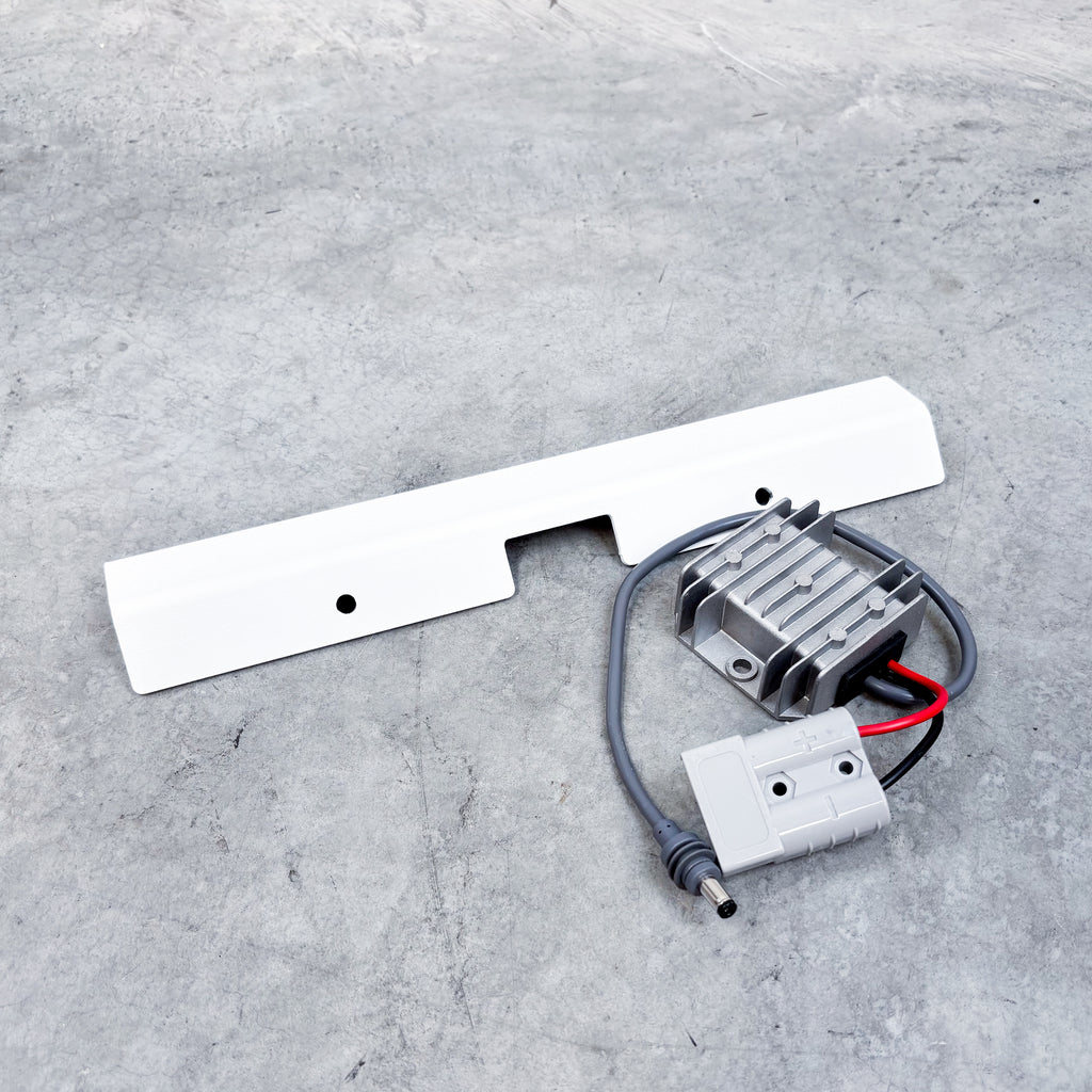 White Starlink Mini Booster Upgrade Kit – Retrofit With Anderson Plug