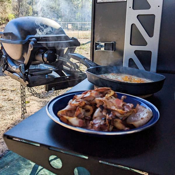 BBQ Side Table for X1 Patriot Camper Trailer