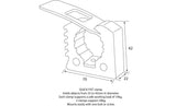 Genuine QuickFist Rubber Clamps - 25-57mm Diameter